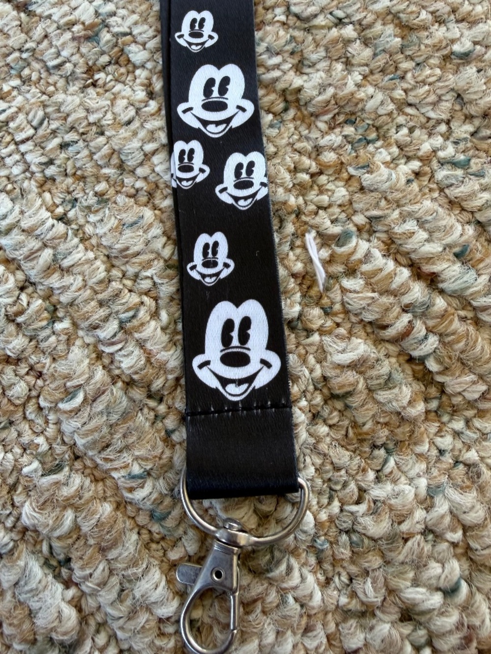 Mickey Mouse Lanyard with clip